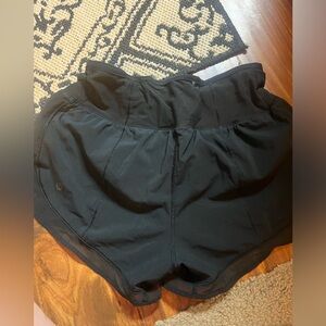 Black Lululemon shorts